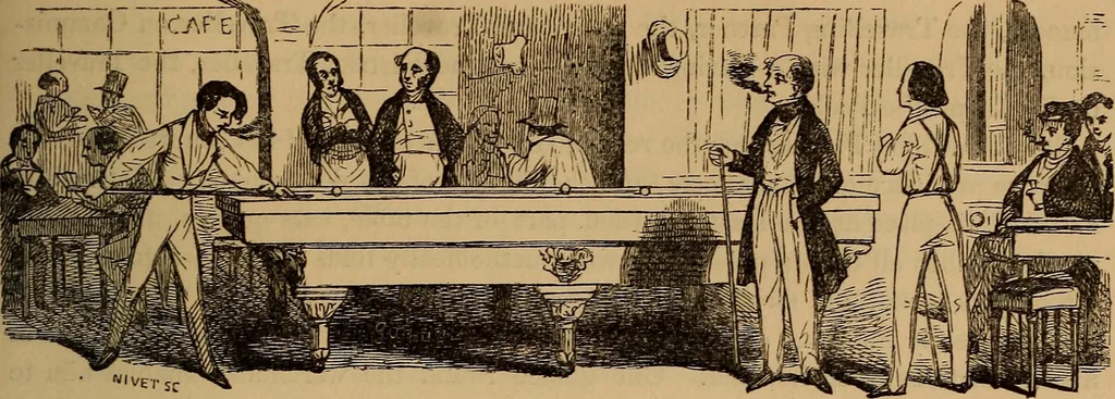 An illustration from Pictures of the French: a series of literary and graphic delineations of French character, 1840, leaf 444