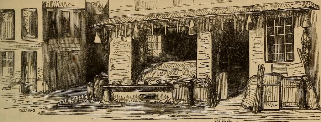An illustration from Pictures of the French: a series of literary and graphic delineations of French character, 1840, leaf 46