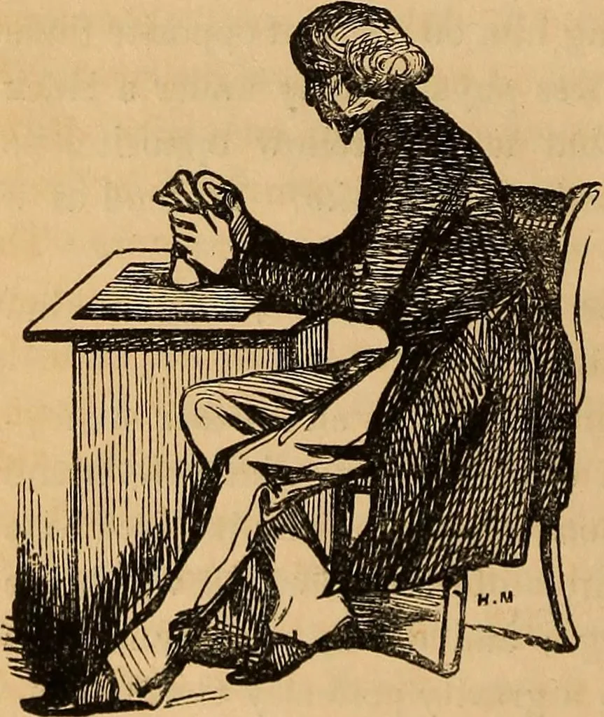An illustration from Pictures of the French: a series of literary and graphic delineations of French character, 1840, leaf 483