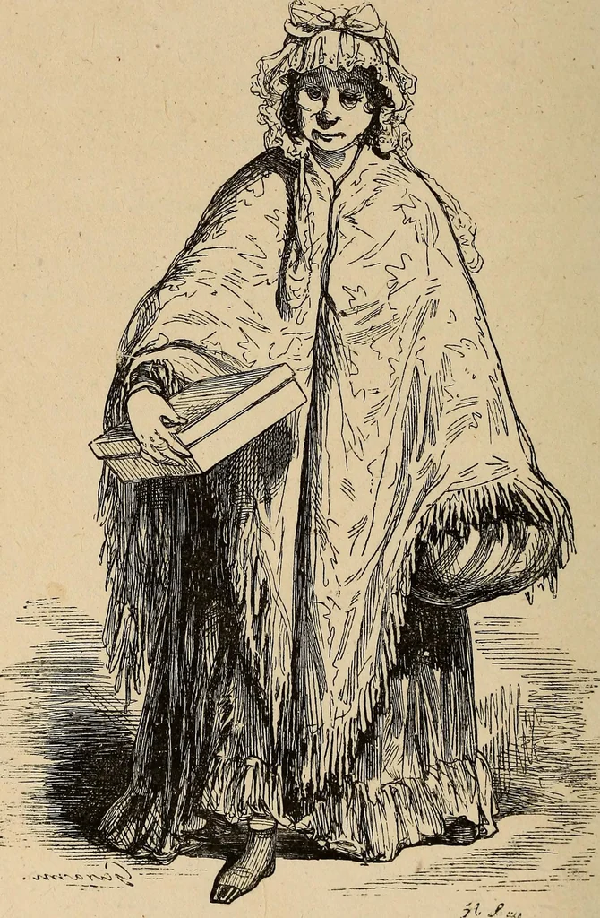 An illustration from Pictures of the French: a series of literary and graphic delineations of French character, 1840, leaf 539