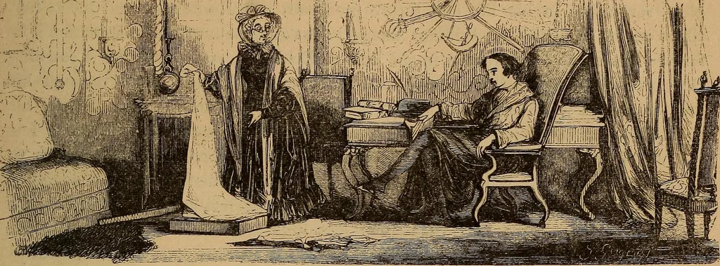 An illustration from Pictures of the French: a series of literary and graphic delineations of French character, 1840, leaf 542