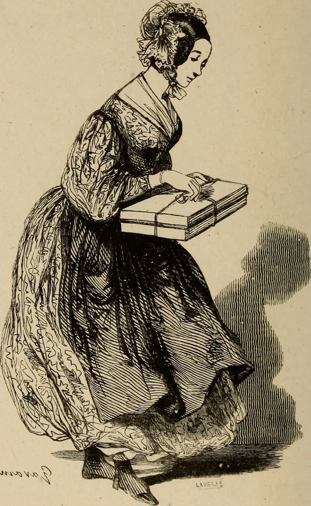 An illustration from Pictures of the French: a series of literary and graphic delineations of French character, 1840, leaf 55