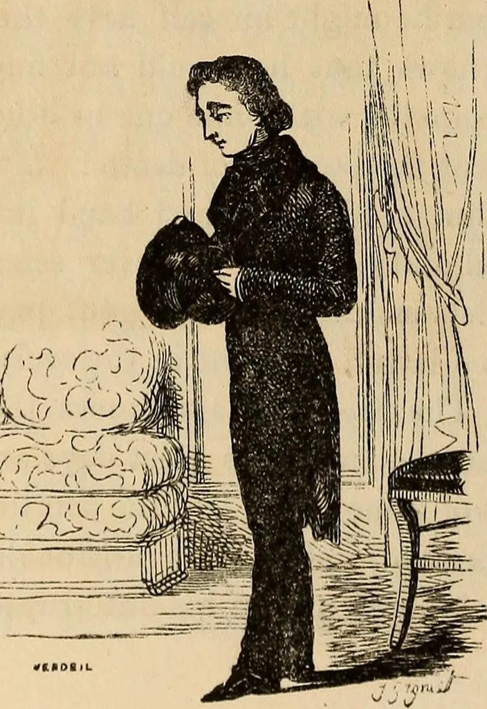 An illustration from Pictures of the French: a series of literary and graphic delineations of French character, 1840, leaf 557