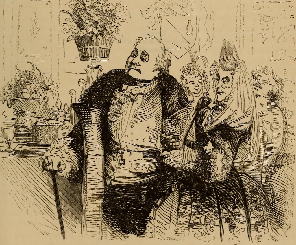 An illustration from Pictures of the French: a series of literary and graphic delineations of French character, 1840, leaf 562