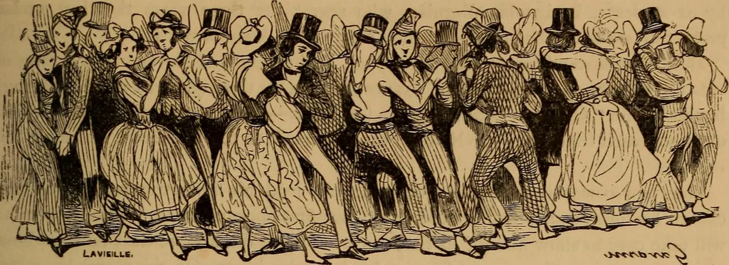 An illustration from Pictures of the French: a series of literary and graphic delineations of French character, 1840, leaf 70