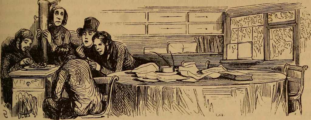 An illustration from Pictures of the French: a series of literary and graphic delineations of French character, 1840, leaf 94