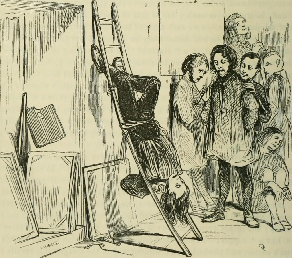 An illustration from Pictures of the French, a series of literary and graphic delineations of French character, 1840, leaf 109