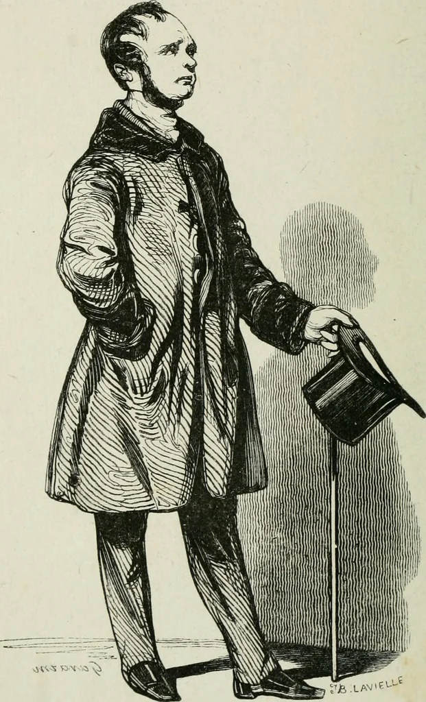 An illustration from Pictures of the French, a series of literary and graphic delineations of French character, 1840, leaf 119