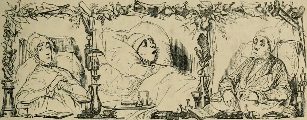 An illustration from Pictures of the French, a series of literary and graphic delineations of French character, 1840, leaf 120