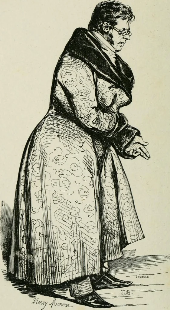 An illustration from Pictures of the French, a series of literary and graphic delineations of French character, 1840, leaf 129