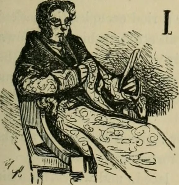 An illustration from Pictures of the French, a series of literary and graphic delineations of French character, 1840, leaf 130