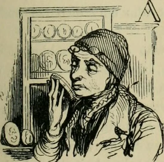 An illustration from Pictures of the French, a series of literary and graphic delineations of French character, 1840, leaf 150