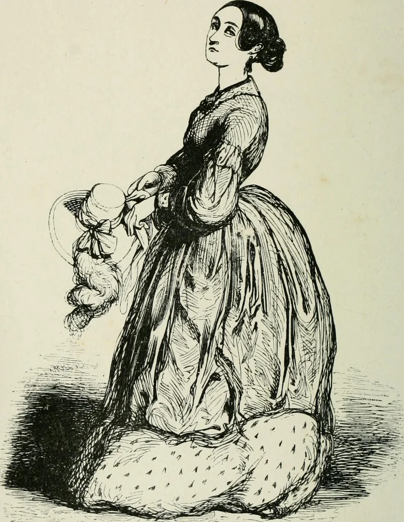 An illustration from Pictures of the French, a series of literary and graphic delineations of French character, 1840, leaf 159