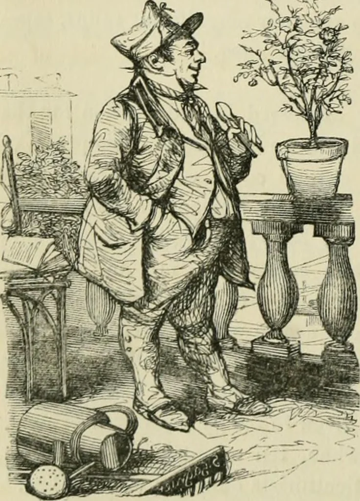 An illustration from Pictures of the French, a series of literary and graphic delineations of French character, 1840, leaf 187
