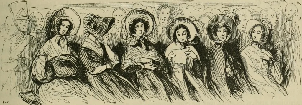 An illustration from Pictures of the French, a series of literary and graphic delineations of French character, 1840, leaf 192