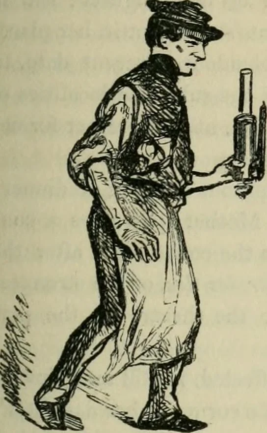 An illustration from Pictures of the French, a series of literary and graphic delineations of French character, 1840, leaf 216