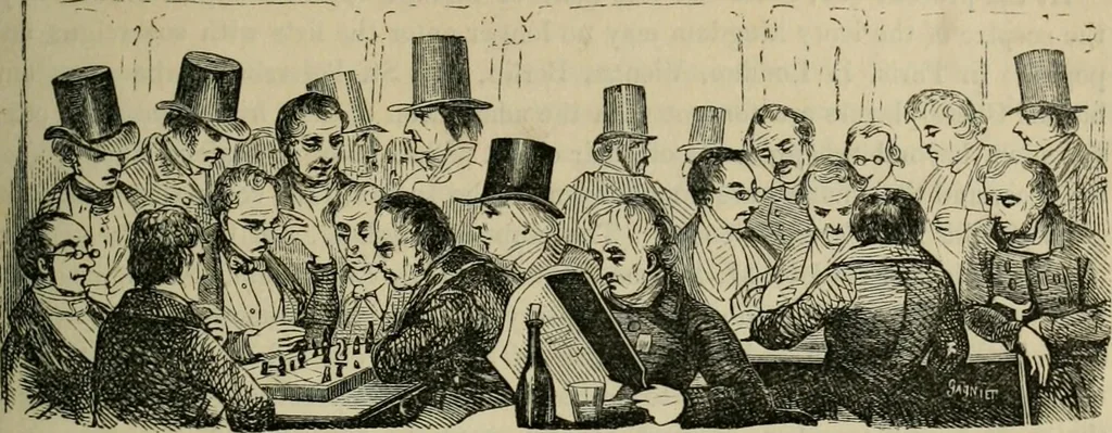 An illustration from Pictures of the French, a series of literary and graphic delineations of French character, 1840, leaf 234