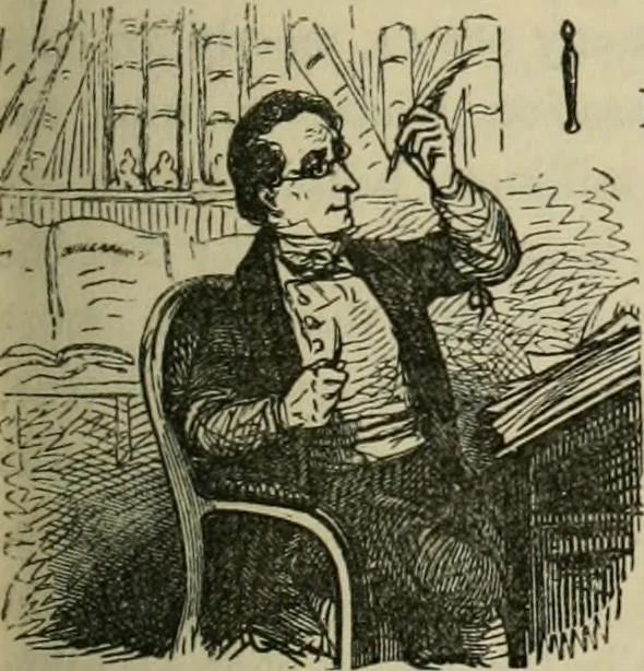 An illustration from Pictures of the French, a series of literary and graphic delineations of French character, 1840, leaf 264