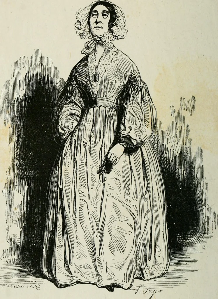 An illustration from Pictures of the French, a series of literary and graphic delineations of French character, 1840, leaf 273
