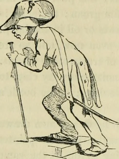 An illustration from Pictures of the French, a series of literary and graphic delineations of French character, 1840, leaf 289