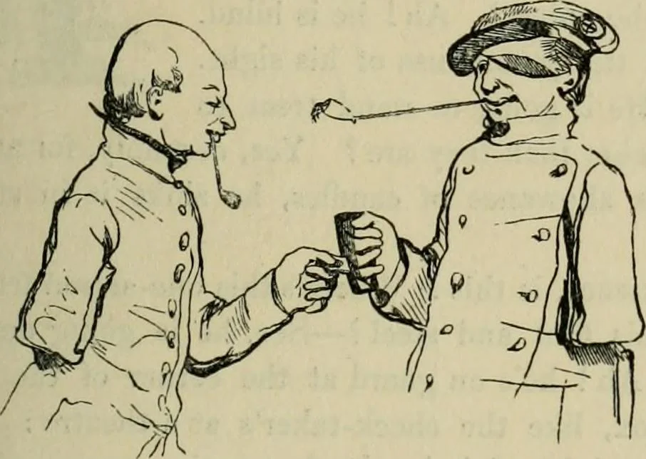 An illustration from Pictures of the French, a series of literary and graphic delineations of French character, 1840, leaf 290