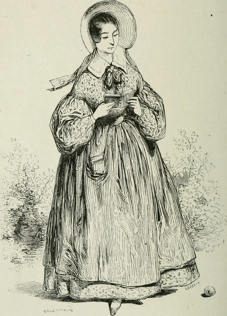 An illustration from Pictures of the French, a series of literary and graphic delineations of French character, 1840, leaf 303