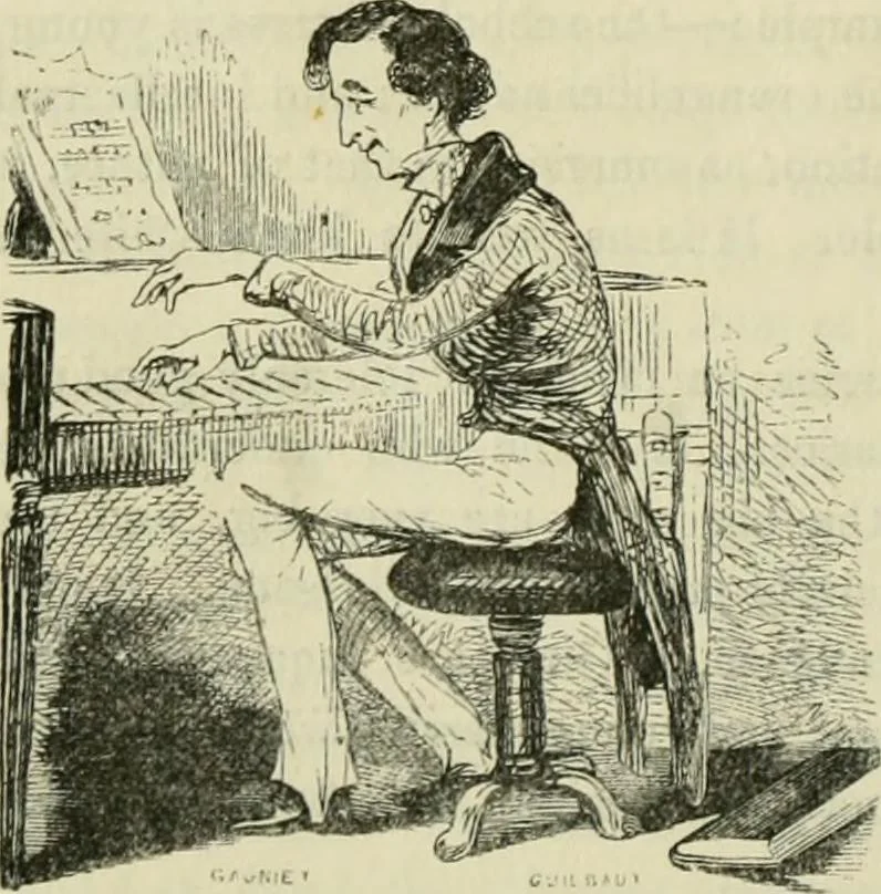 An illustration from Pictures of the French, a series of literary and graphic delineations of French character, 1840, leaf 307