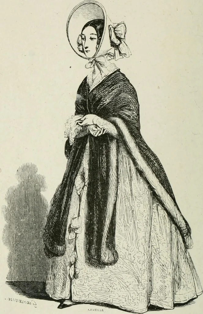 An illustration from Pictures of the French, a series of literary and graphic delineations of French character, 1840, leaf 31