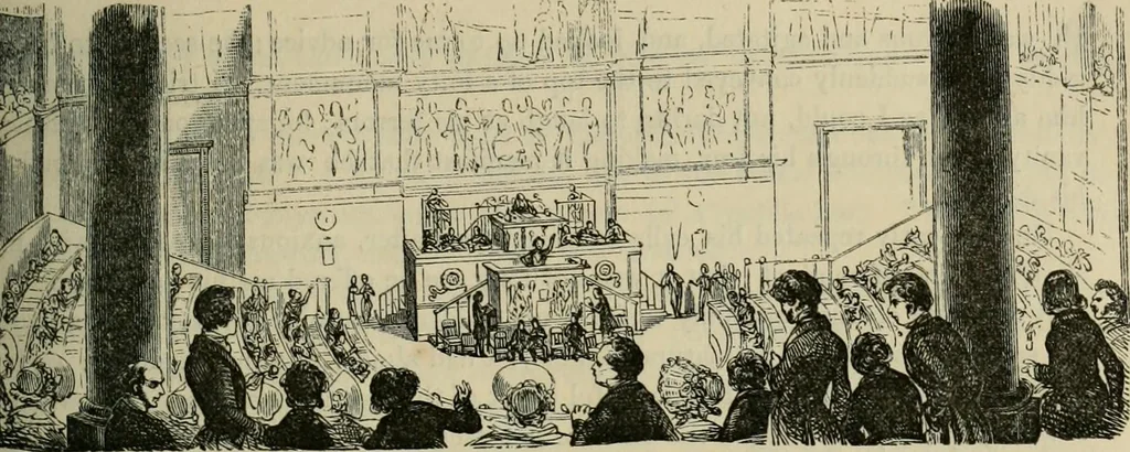 An illustration from Pictures of the French, a series of literary and graphic delineations of French character, 1840, leaf 314