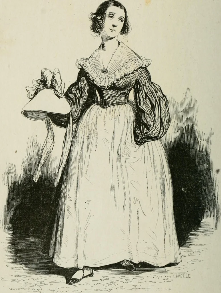 An illustration from Pictures of the French, a series of literary and graphic delineations of French character, 1840, leaf 323