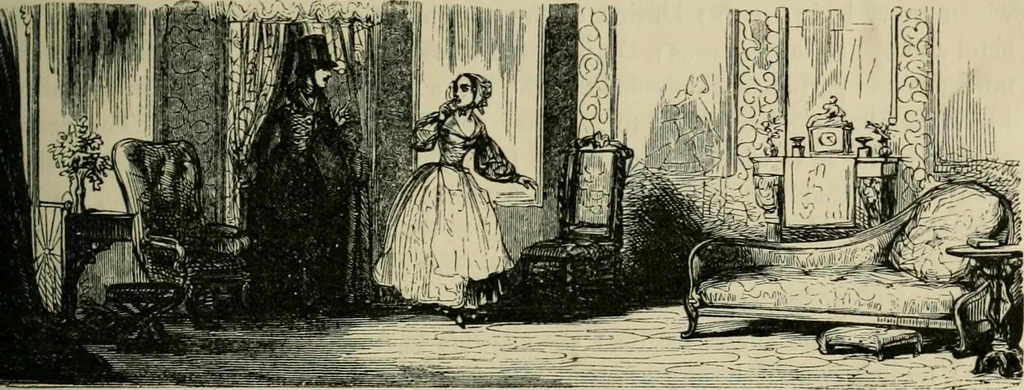 An illustration from Pictures of the French, a series of literary and graphic delineations of French character, 1840, leaf 324