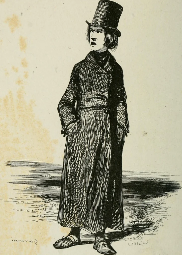 An illustration from Pictures of the French, a series of literary and graphic delineations of French character, 1840, leaf 353