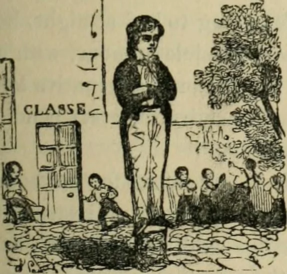 An illustration from Pictures of the French, a series of literary and graphic delineations of French character, 1840, leaf 354