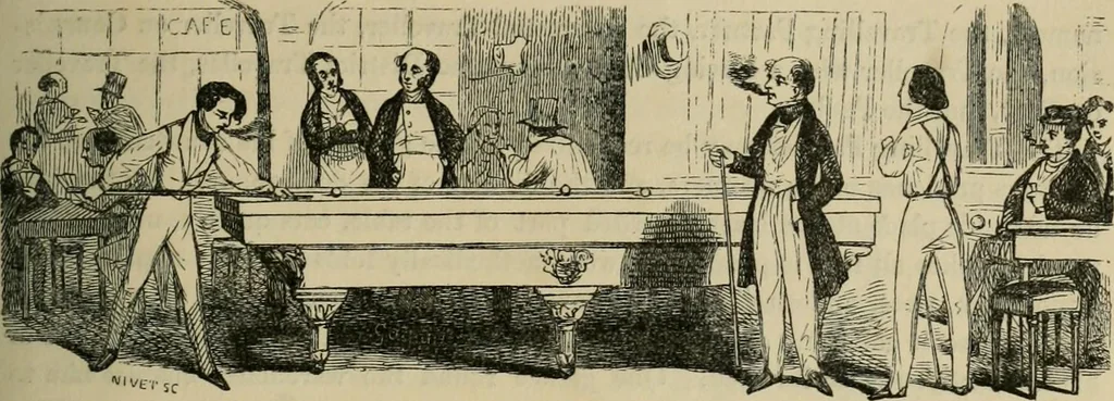 An illustration from Pictures of the French, a series of literary and graphic delineations of French character, 1840, leaf 380