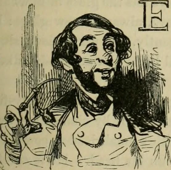 An illustration from Pictures of the French, a series of literary and graphic delineations of French character, 1840, leaf 380