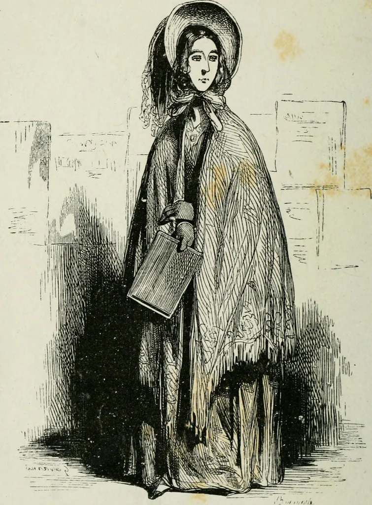 An illustration from Pictures of the French, a series of literary and graphic delineations of French character, 1840, leaf 391