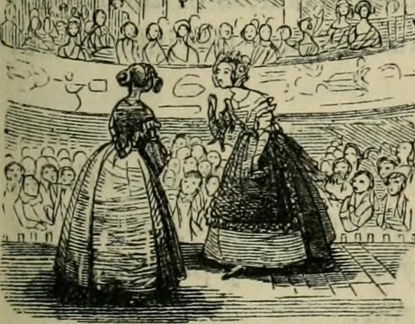 An illustration from Pictures of the French, a series of literary and graphic delineations of French character, 1840, leaf 392