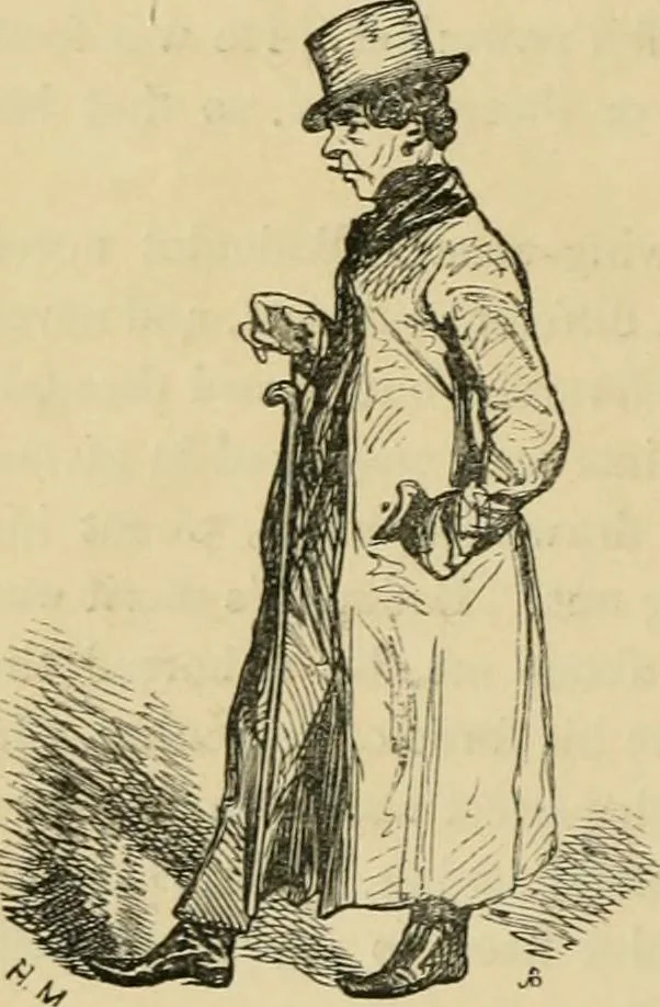 An illustration from Pictures of the French, a series of literary and graphic delineations of French character, 1840, leaf 409