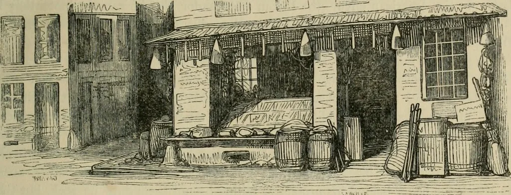 An illustration from Pictures of the French, a series of literary and graphic delineations of French character, 1840, leaf 42