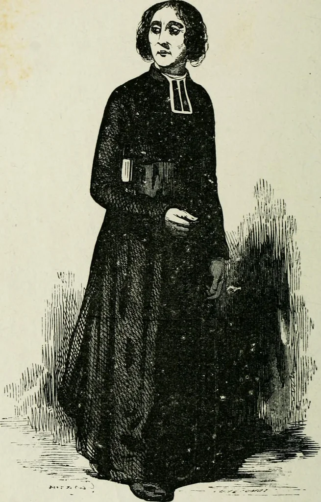 An illustration from Pictures of the French, a series of literary and graphic delineations of French character, 1840, leaf 421