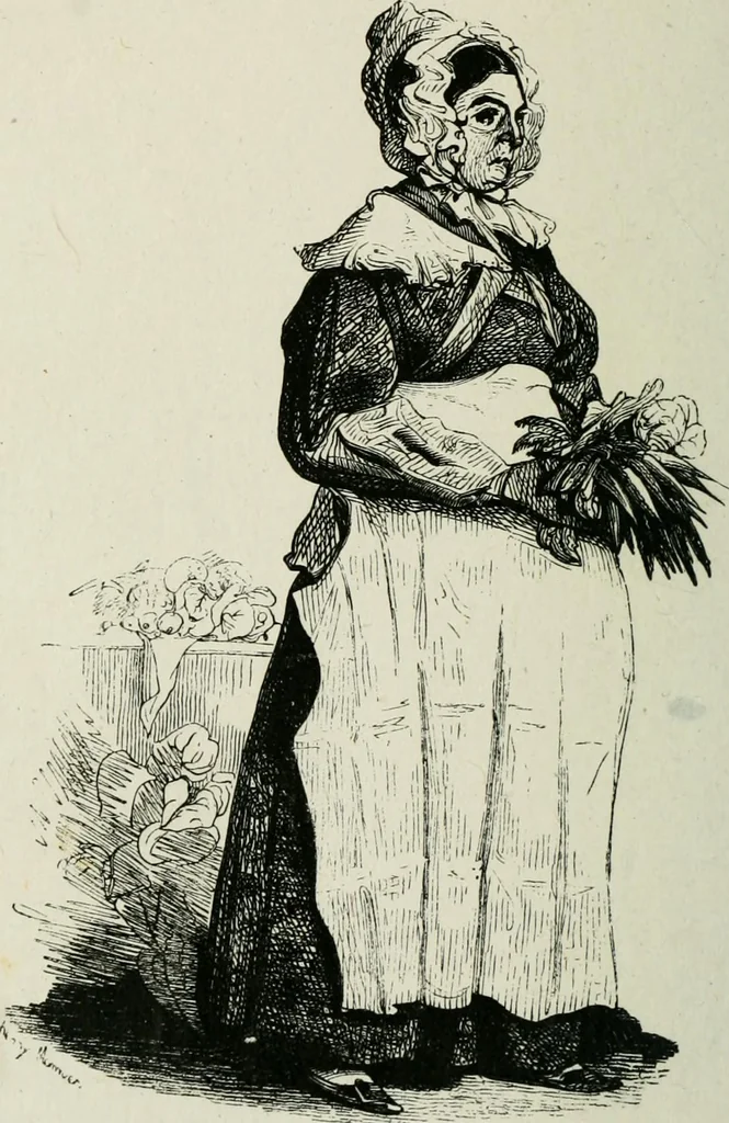 An illustration from Pictures of the French, a series of literary and graphic delineations of French character, 1840, leaf 431