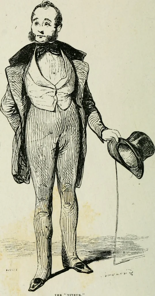 An illustration from Pictures of the French, a series of literary and graphic delineations of French character, 1840, leaf 441