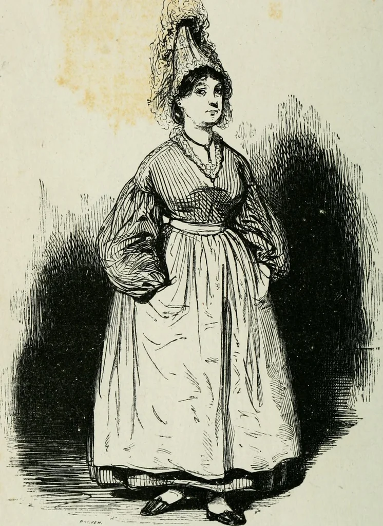 An illustration from Pictures of the French, a series of literary and graphic delineations of French character, 1840, leaf 451