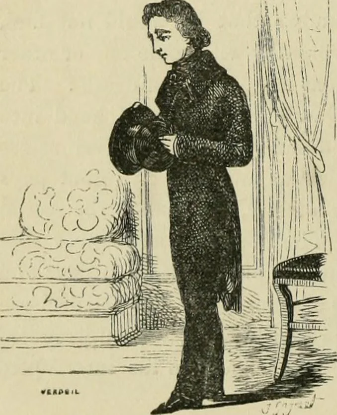 An illustration from Pictures of the French, a series of literary and graphic delineations of French character, 1840, leaf 475