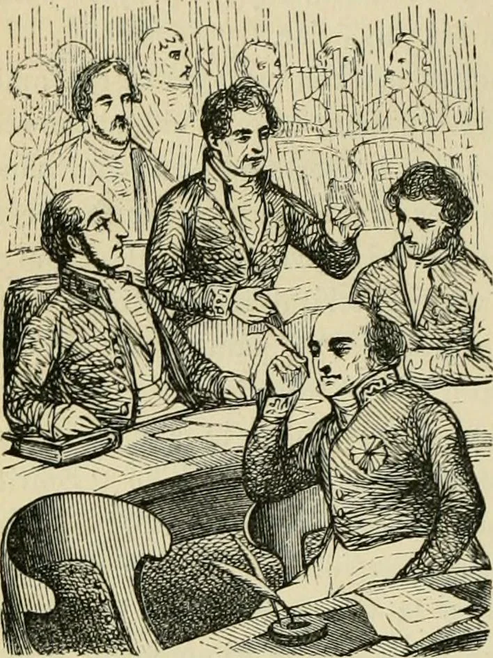 An illustration from Pictures of the French, a series of literary and graphic delineations of French character, 1840, leaf 477