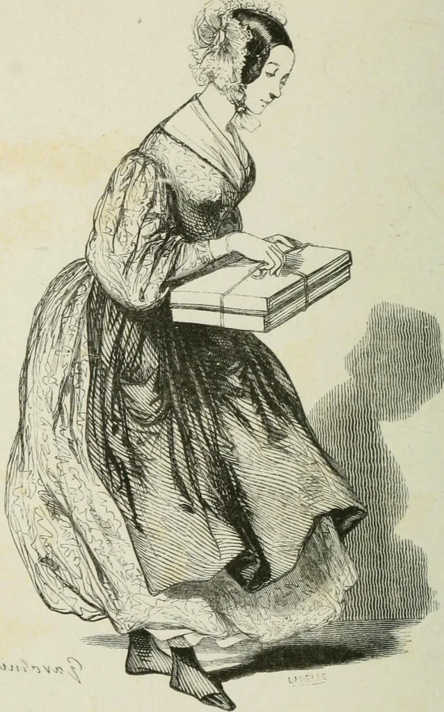 An illustration from Pictures of the French, a series of literary and graphic delineations of French character, 1840, leaf 51