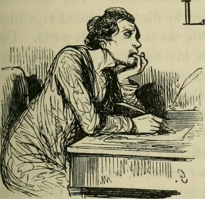 An illustration from Pictures of the French, a series of literary and graphic delineations of French character, 1840, leaf 82