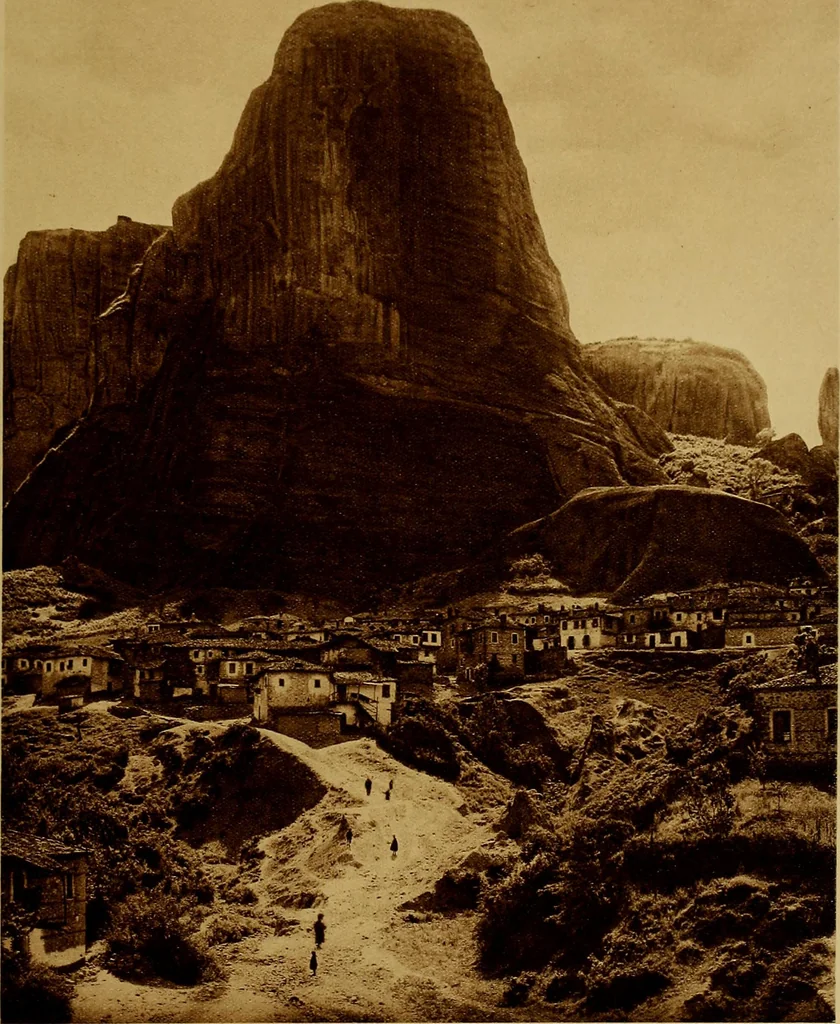 An illustration from ...Picturesque Greece architecture, landscape, life of the people, 1922, leaf 152