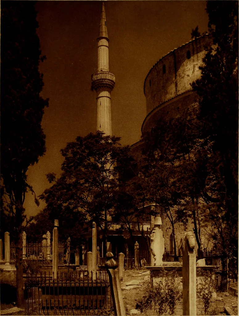 An illustration from ...Picturesque Greece architecture, landscape, life of the people, 1922, leaf 166