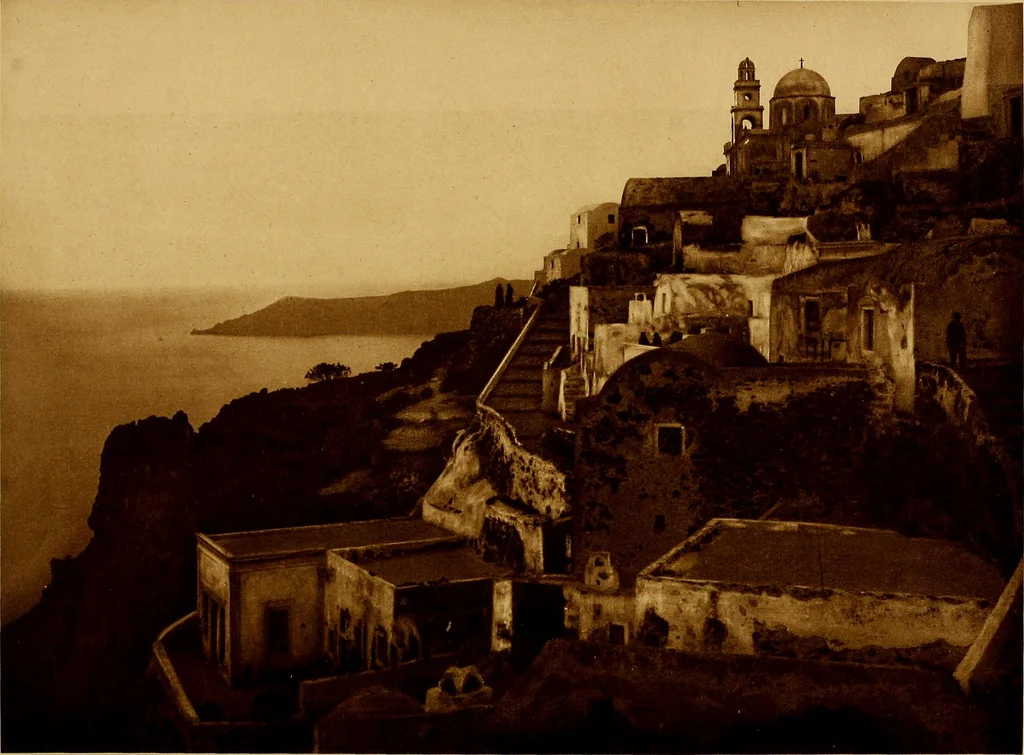 An illustration from ...Picturesque Greece architecture, landscape, life of the people, 1922, leaf 181